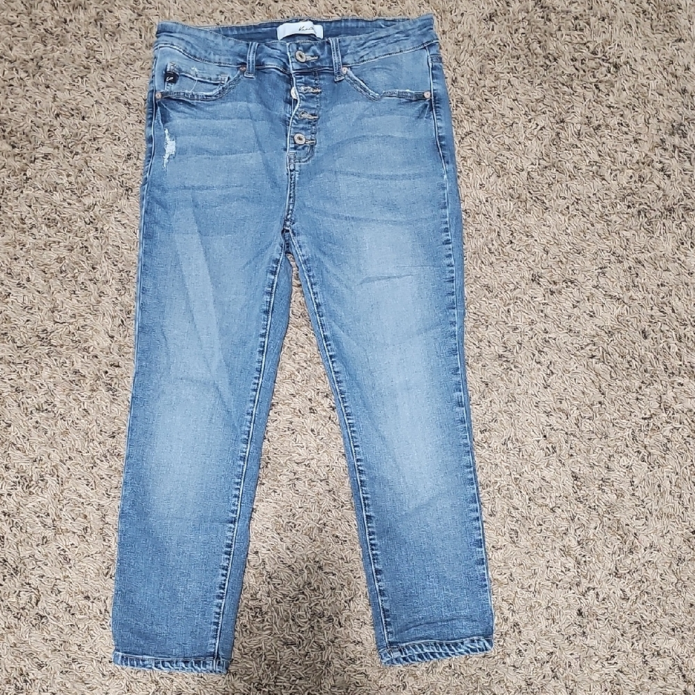 KanCan Light Blue Ankle Jeans